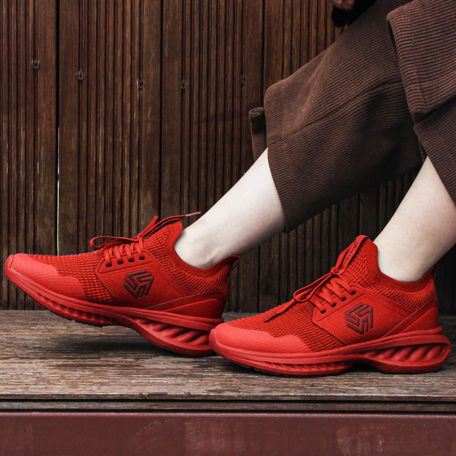 Giniros Damen-Sportschuhe, Laufschuhe, Trainer, für Laufen, Tennis, Wanderschuhe, Straßenlaufschuhe, Fitness, Joggen, leichtes, atmungsaktives, rutsches Schuhe, Freizeitschuhe – Bild 6