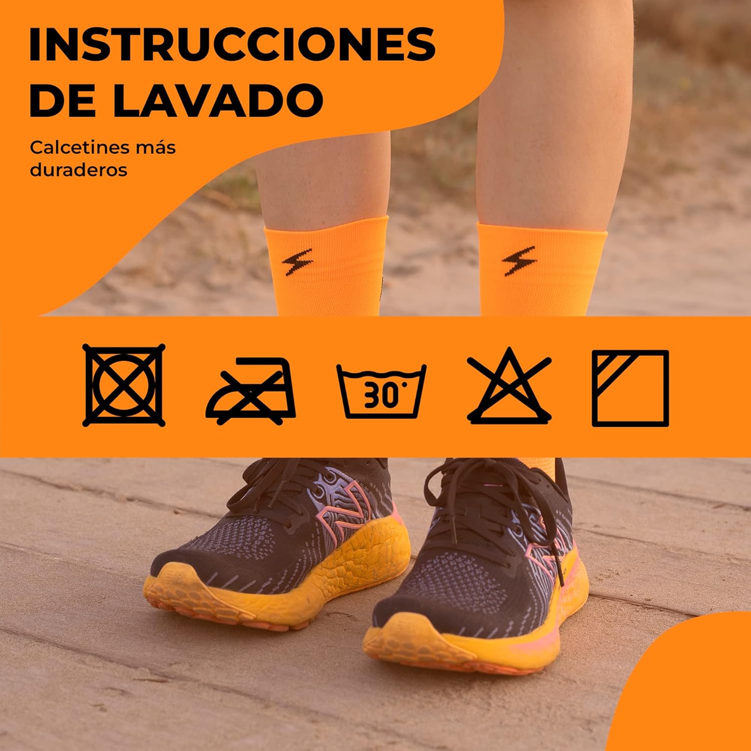 Technische Sportsocken atmungsaktive Drucksocken für Frauen Radsport Fitnessstudio funktionaler Triathlon – Bild 4