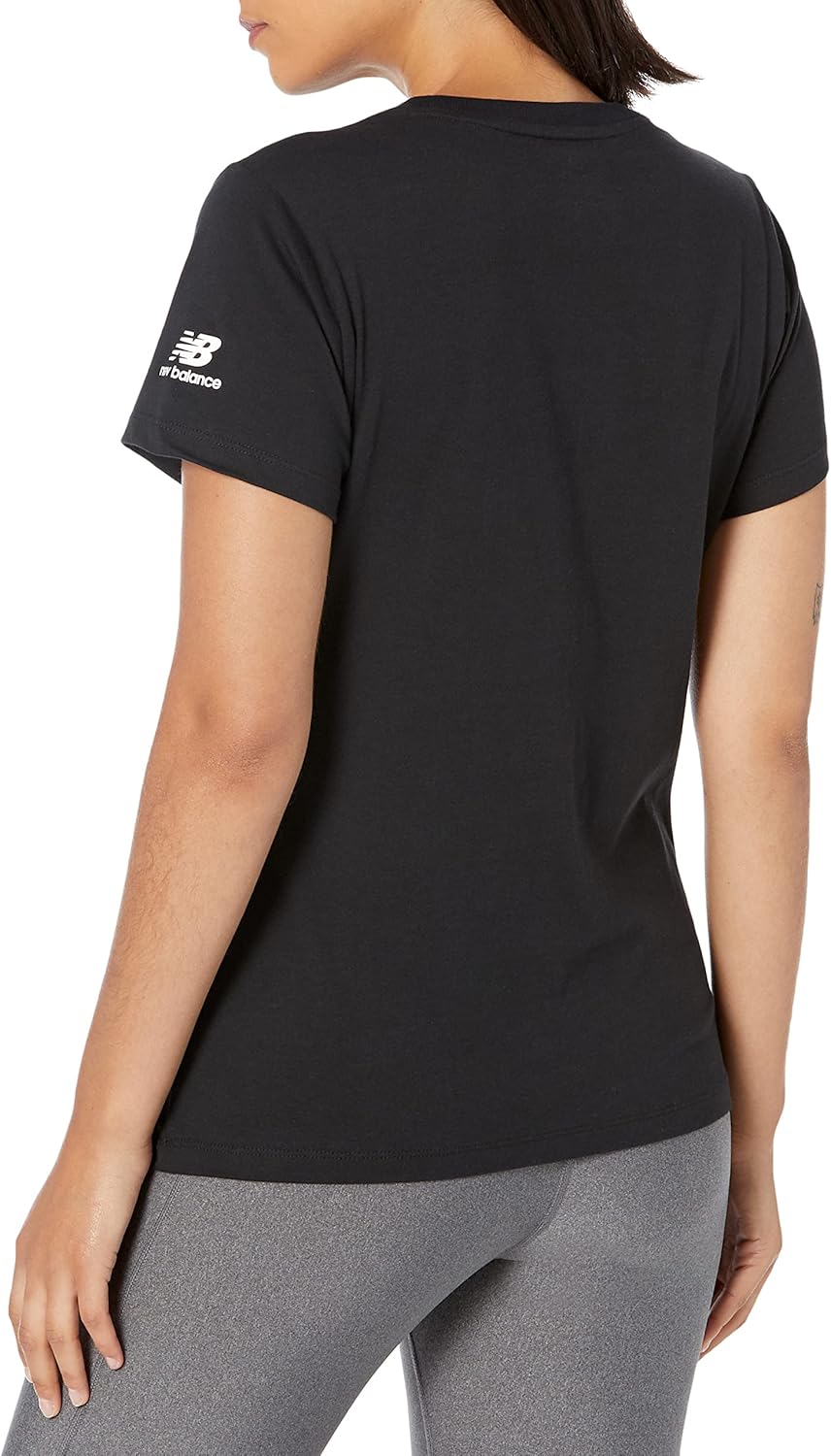 Neues Gleichgewicht der Kurzärmel von Frauen Feiern Sie das rosa Kurzarm T-Shirt – Bild 2