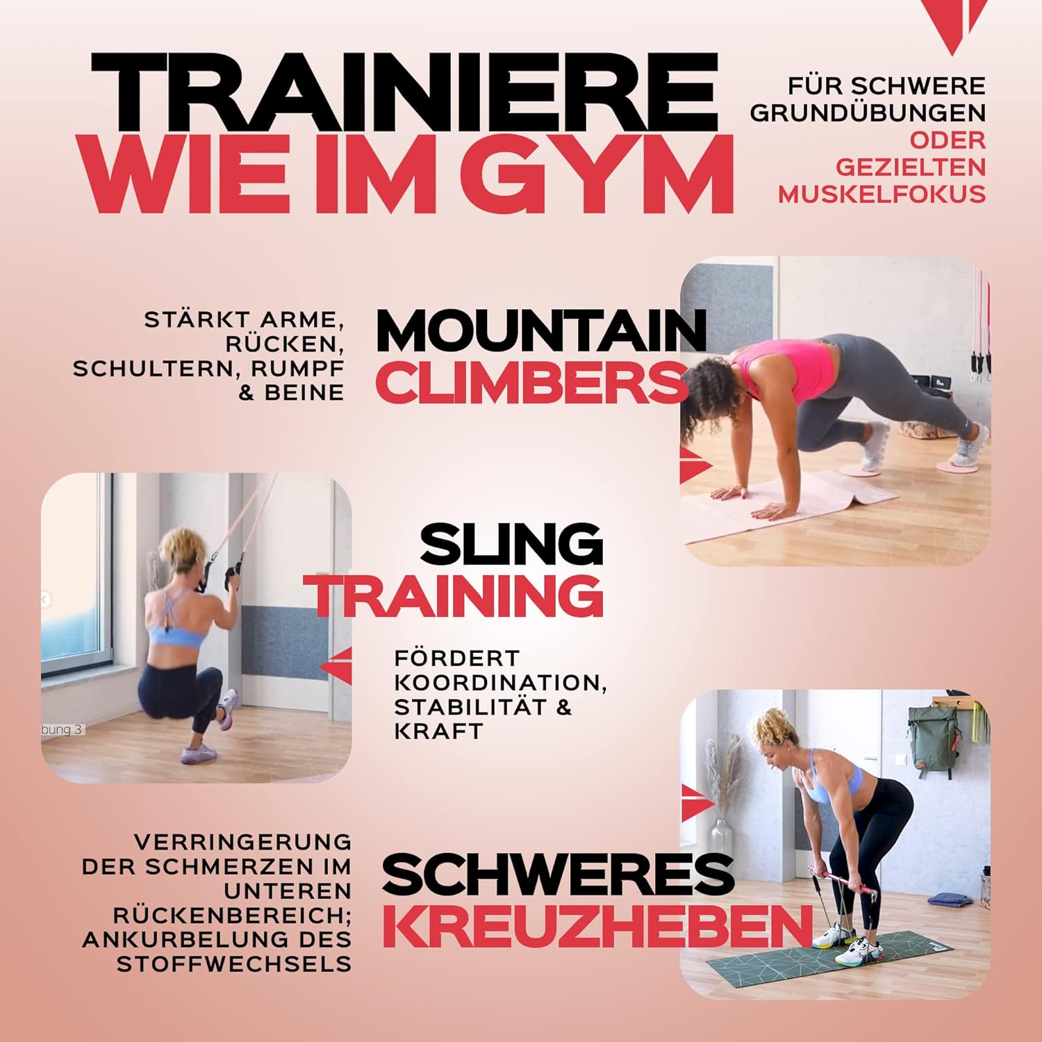 PAKAMA - Sports Bag 2.0 (10-teilig) Fitnessstudio in einem Rucksack für Zuhause & Unterwegs - XXL Athletics Set für Muskelaufbau, Fitness & Krafttraining (inkl. 1 Monat App) – Bild 7