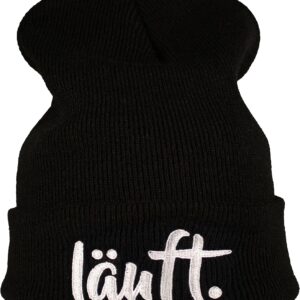 Baddery: Strickhut Running Unisex Beanie Hut für Männer und Frauen Running Hut Jogging Running Running