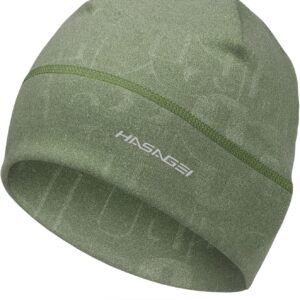 Hashagei Running Hut Männer Frauen Winterhut Unisex weicher elastischer Sporthut Windproof Prägefahrradhut Thermischer Winterhut für Frühling Herbst und Winter geeignet