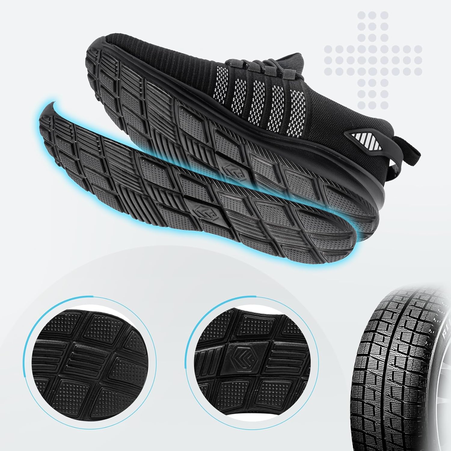 Fließende Feder wasserdichte Laufschuhe Frauen Sportschuhe Leichte Trainer Laufschuhe Wanderschuhe Jogging Schuhe Fitness Trainer – Bild 5