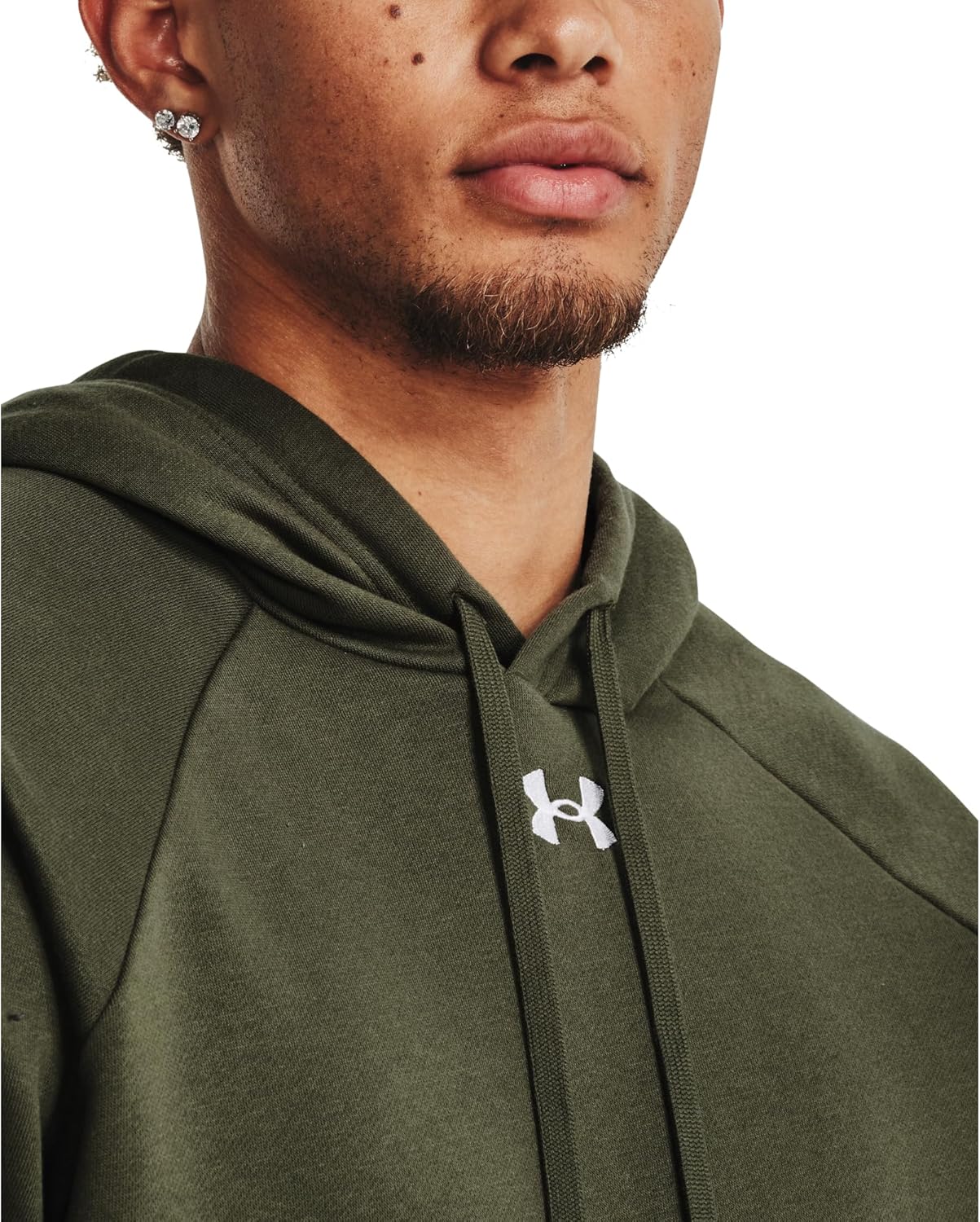 Under Armour Herren -Rivale Vlies Hoodie, sportlicher Hoodie mit lockerem Passform, bequemem und warmem Sweatshirt für Männer (Packung von 1) – Bild 5