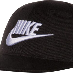 Nike Boy’s Graphic Snapback Hut (4-7, Schwarz/Weiß)