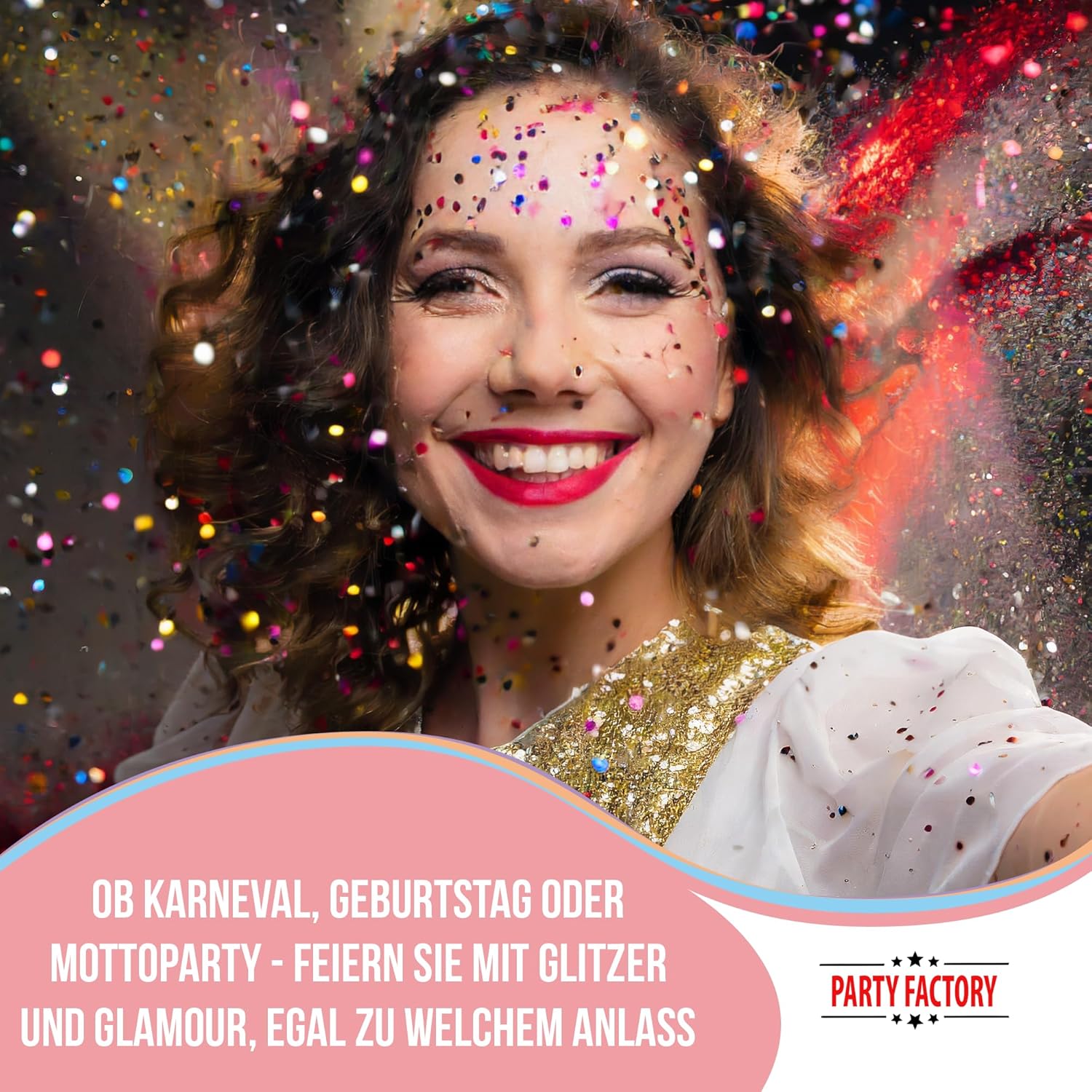 Party Factory Paillettenschuhe, Glitzer, in verschiedenen Größen, für Männer und Frauen, Designer -Trainer, Trainer für Karneval – Bild 6