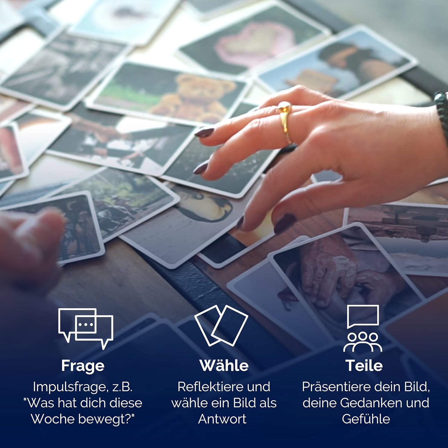 Coaching -Karten von Metafox 'Feeling Worlds' | 52 Bilderkarten für Coaching & Therapie | Beherrschen Sie Ihre Emotionen und entwickeln Sie emotionale Intelligenz – Bild 5