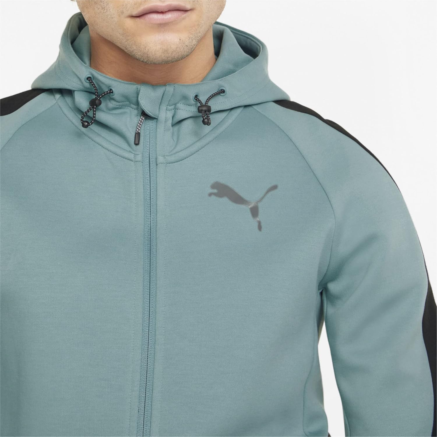 Puma Herren -Evostripe Hoodie mit Full Reißverschluss Hoodie – Bild 8