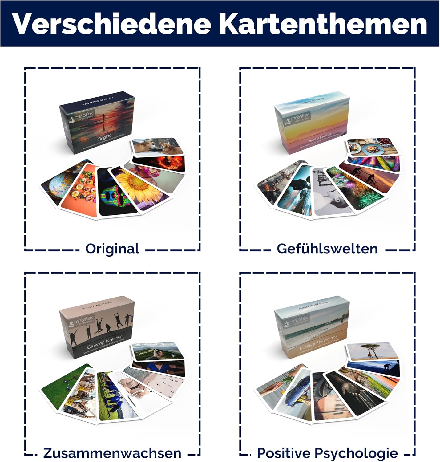 Coaching -Karten von Metafox 'Feeling Worlds' | 52 Bilderkarten für Coaching & Therapie | Beherrschen Sie Ihre Emotionen und entwickeln Sie emotionale Intelligenz – Bild 8