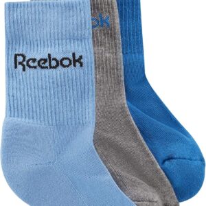 Reebok Boys Kids Crew Socken 3×2