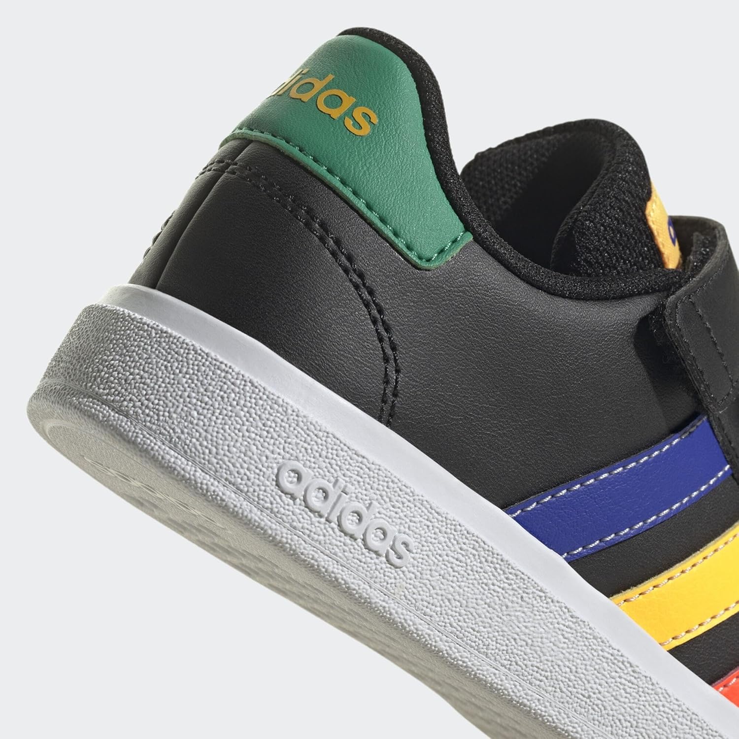 adidas unisex Kinder Grand Court Elastic Spitze und Top -Gurtschuhe Tennisschuhe – Bild 8