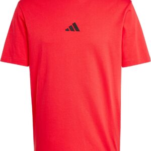 adidas Männeres Essentials kleines Logo Single Jersey T-Shirt