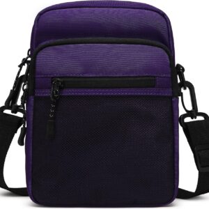 Lohol Small Umhängetasche für Männer & Frauen, Umhängetasche, Gesandte Tasche, Schlinge, Crossbody -Tasche für Arbeit, Reisen, Alltag, Lila, Messenger