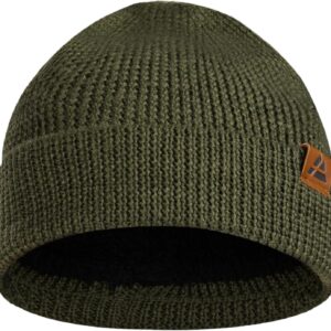 Dänischer Ausdauer Merinohut mit Vlies, weicher Wollhut, dehnbar und komfortabel, Unisex, Mütze für Männer und Frauen