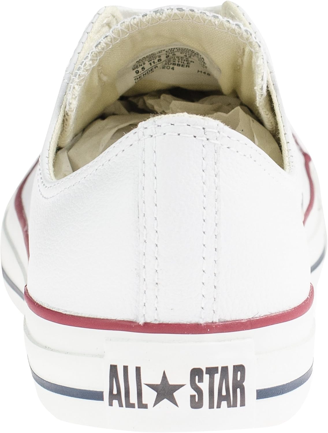Converse Chuck Taylor All Star Leder Low Top Herren -Trainer weiß – Bild 2