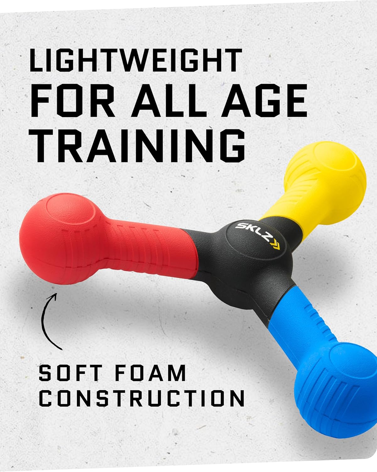 SKLZ Sports & Outdoor Sports Reaktionsbälle, reaktives Fangreaktionswerkzeug, blau/gelb/rot, eine Größe – Bild 6