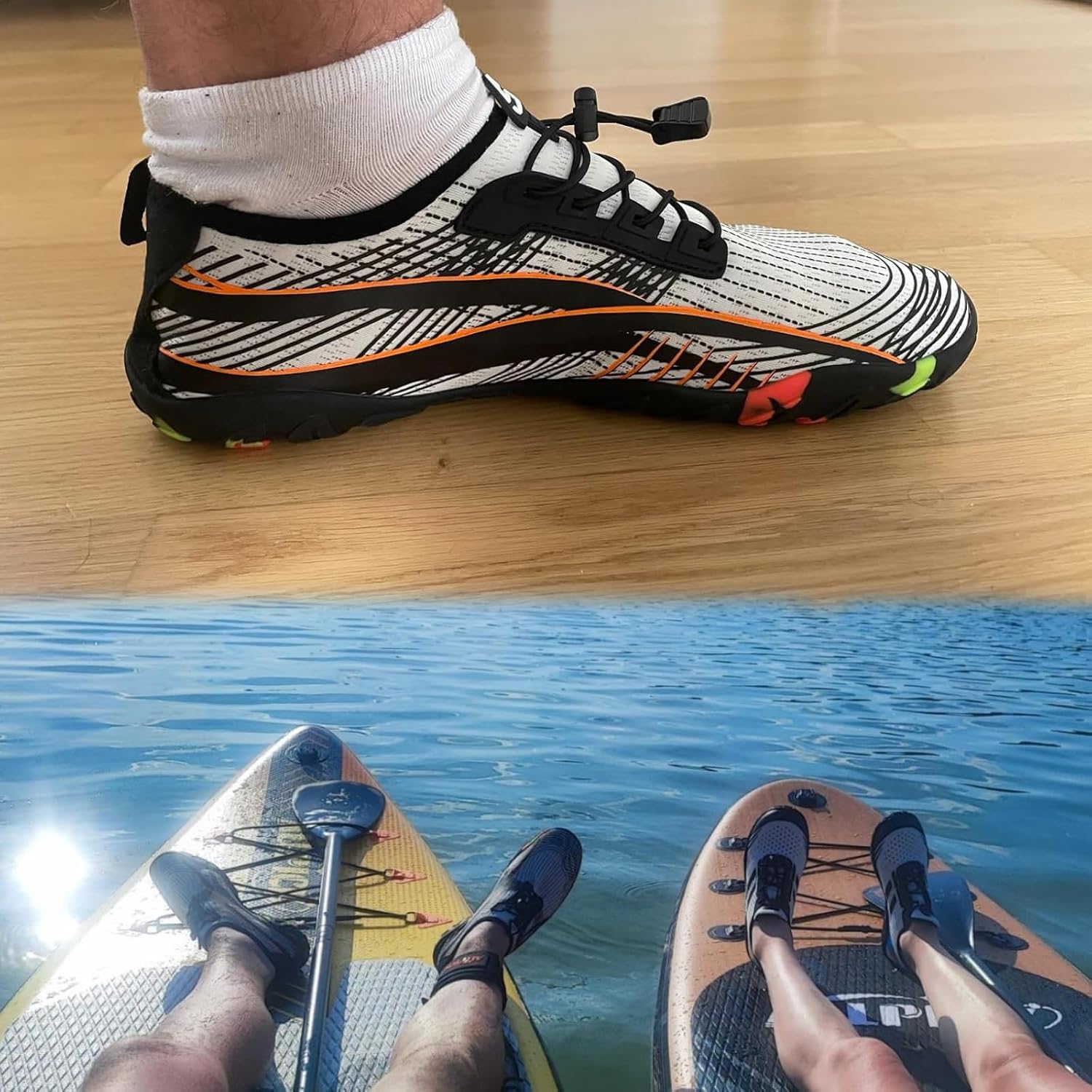 Iceunicorn Unisex Beachschuhe, Wasserschuhe, Aqua-Schuhe, schnell trocknende Sommerschuhe, Surfschuhe für Männer und Frauen – Bild 3