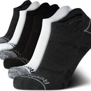 Reebok Mens Socken – 6 Packweiche bequeme Low -Cut -Anti -Blasen -Dicke -Knöchel -Socken – Sportsocken für Männer (6-12)