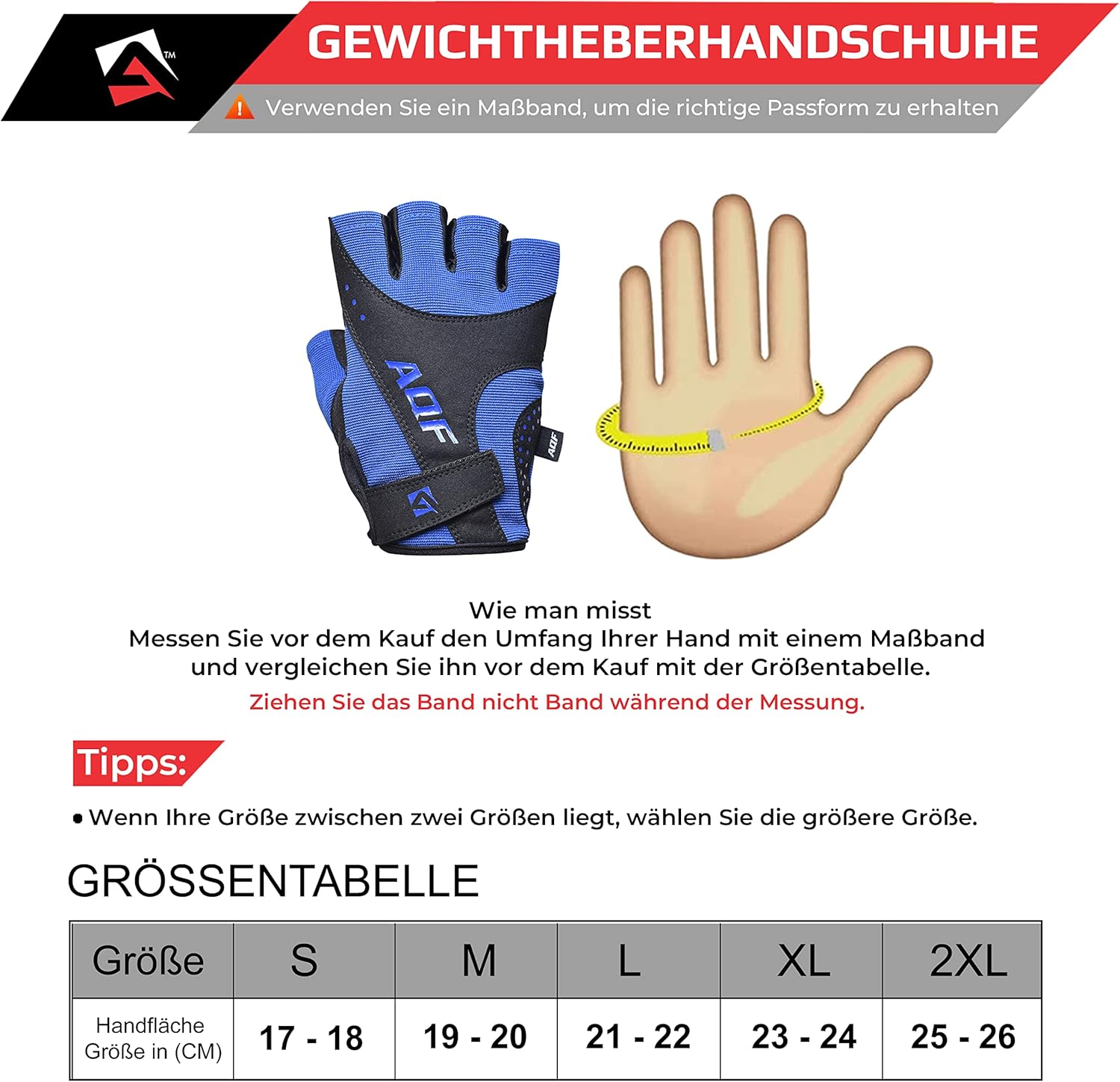 AQF -Trainingshandschuhe, Fitnesshandschuhe, ultraleichte Krafttraining, Bodybuilding, Sporthandschuhe für Gewichtheben, Training im Fitnessstudio, Kraftsport, Männer und Frauen – Bild 2