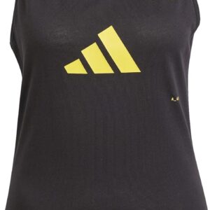 adidas Frauen aeroready Tenniskategorie Grafik -Tanktop, Schwarz, xs