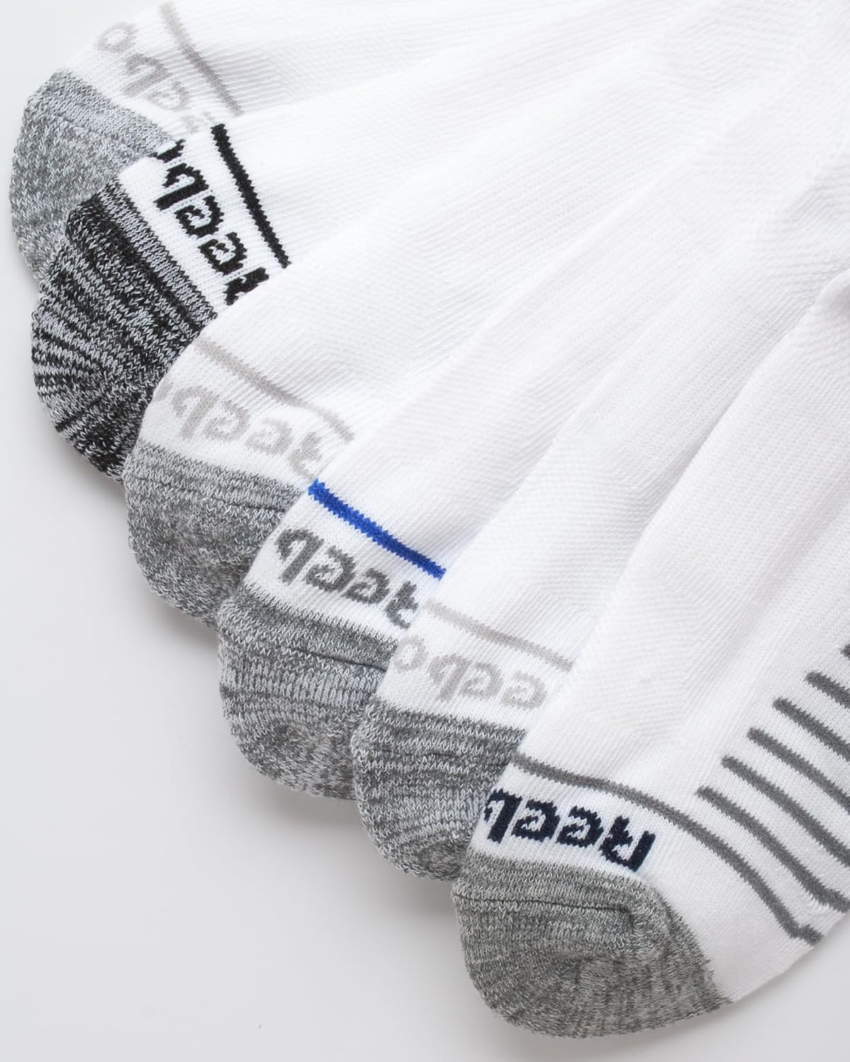 Reebok Herren Komfortkissen No-Show Low Cut Basic Socken (Packung von 12) – Bild 4