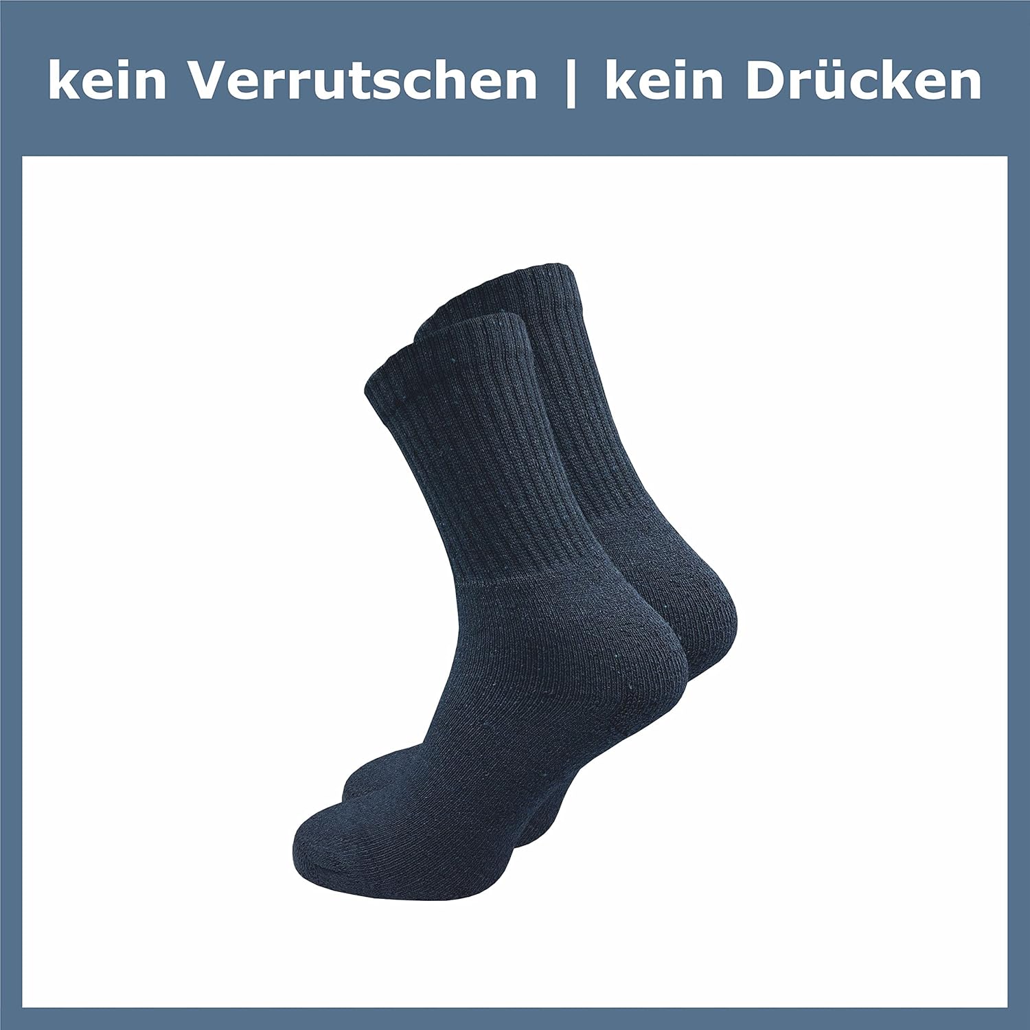 Gawilo 10 Paare Arbeit Socken - Sportsocken - Tennissocken - Freizeitsocken - Frauen & Männer – Bild 3