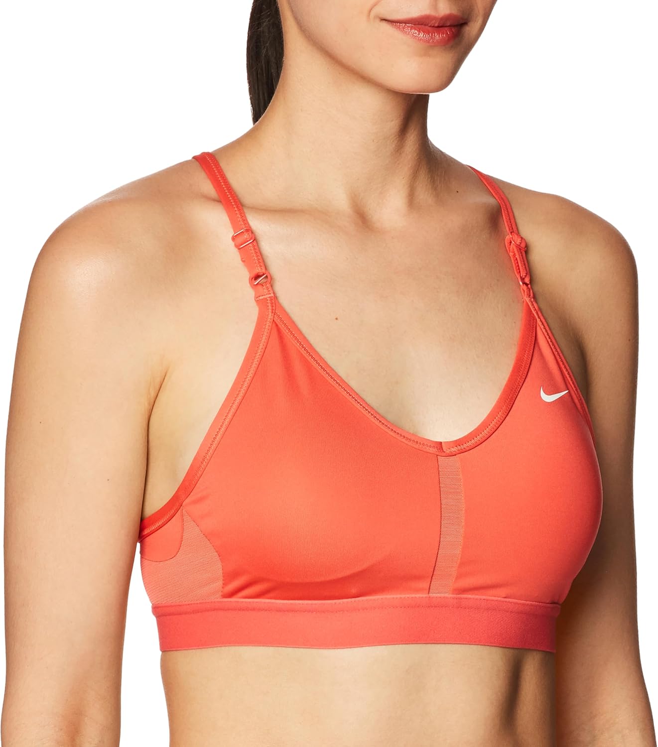Nike Damen W nk Indy V-Neck Bra Sport-BH – Bild 2