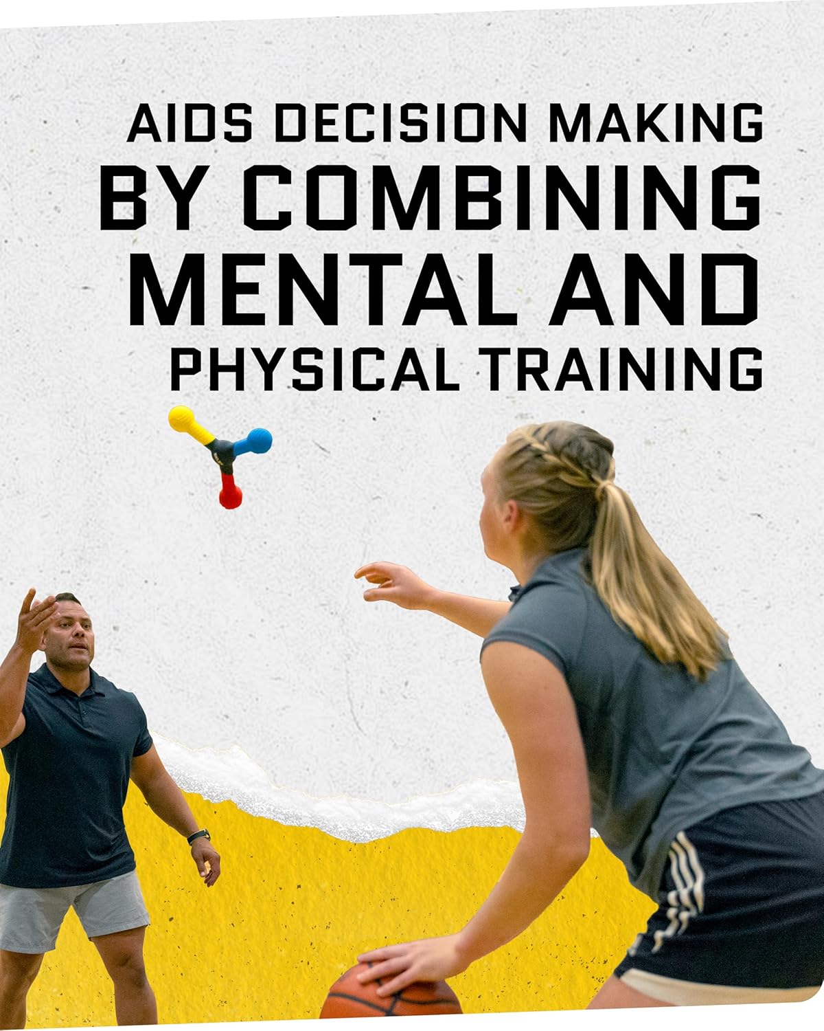 SKLZ Sports & Outdoor Sports Reaktionsbälle, reaktives Fangreaktionswerkzeug, blau/gelb/rot, eine Größe – Bild 5