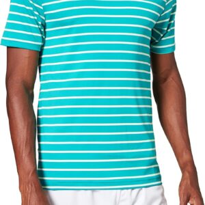 Under Armour Herren Performance 2.0 Divot Stripe Polo T-Shirt, grün, m