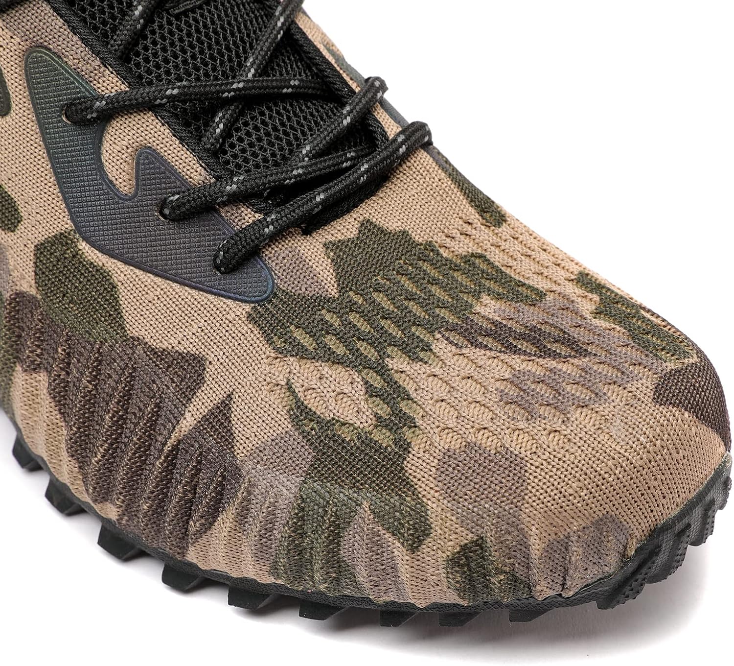 Kricely Herren-Trail-Laufschuhe, leichte, atmungsaktive Wanderstiefel, nicht rutschende Laufschuhe, Fitness im Freien und Straßenlaufschuhe – Bild 5