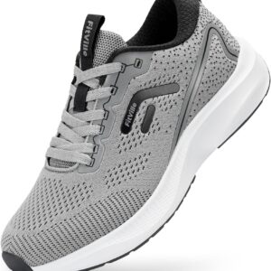 Fitville Running Shoes Herren extra breite Sportschuhe atmungsaktive Trainer Outdoor Jogging Schuhe Leisure Road Running Schuhe Nicht-Rutsch-Trainer