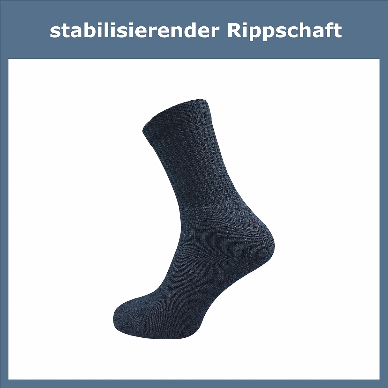 Gawilo 10 Paare Arbeit Socken - Sportsocken - Tennissocken - Freizeitsocken - Frauen & Männer – Bild 5