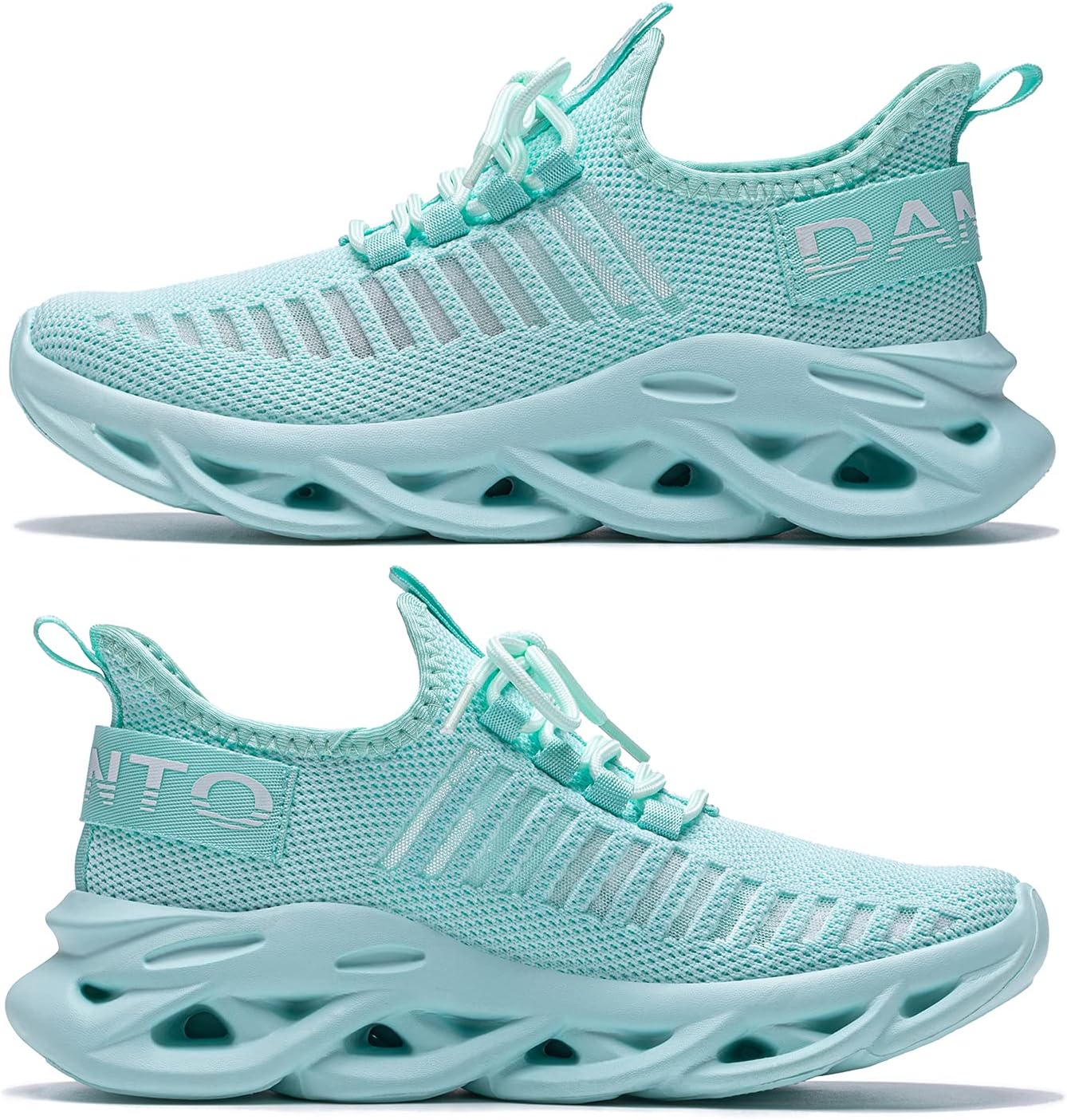 Dannto Herren/Damen-Laufschuhe, Trainer, leichtes, atmungsaktives, rutschfeste Sportschuhe, modisches Fitnessstudio, Fitness, Outdoor, Straßenlaufschuhe – Bild 3