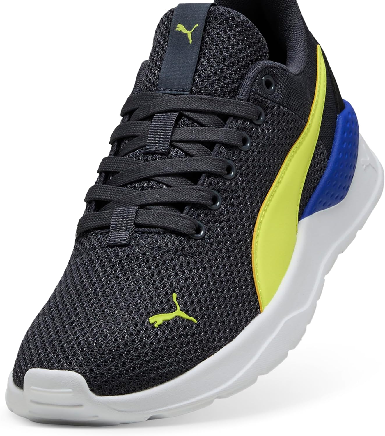 Puma Anzarun Lite JR Trainer, galaktische Grau-Zitronen-Sherbert-Schwarz, 36 EU / 3,5 UK, Galaktisch grauer Zitronen Sherbert Puma Black – Bild 6