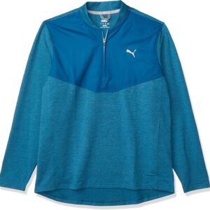 PUMA Herren Golf Men’s 2020 Cloudspun Stlth 1/4 Zip Viertel-Reißverschluss