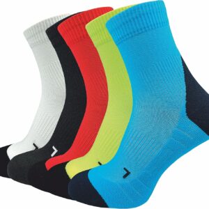 Gawilo 5 Paare von Männern Laufsocken mit Kompressionsportsocken Anti-Blasen-Schutz atmungsaktiv und Feuchtigkeitsregulierung