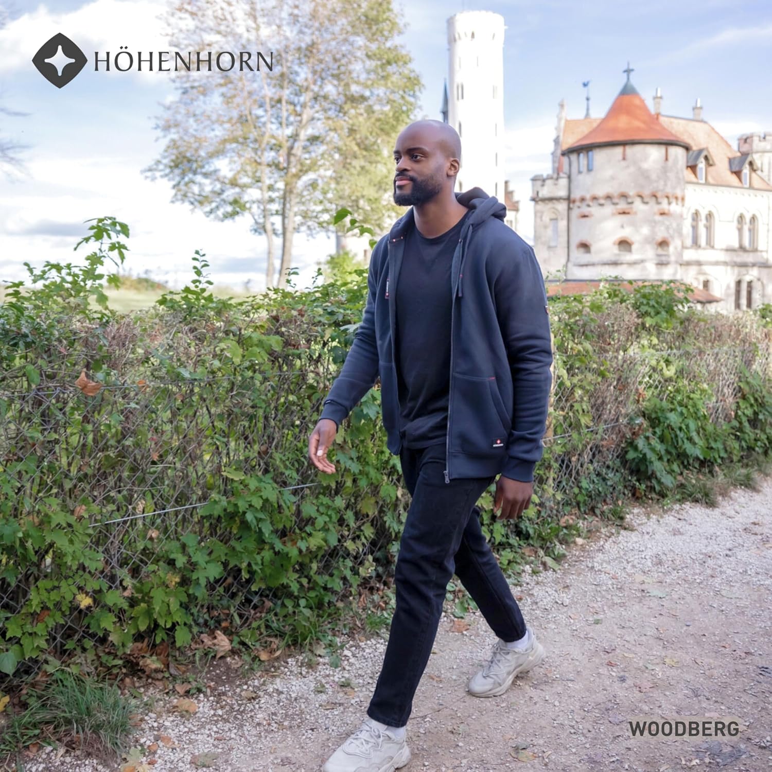 Hölhenhorn Woodberg Herren Hoodie Pullover Sweatshirt Hoodie – Bild 5
