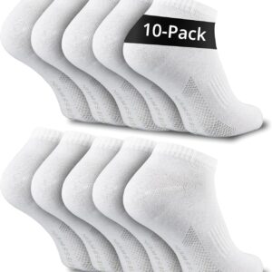 GIESSWEIN Trainer Socks for Men and Women [Pack of