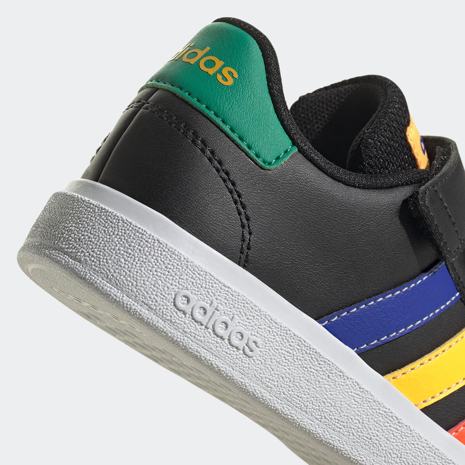 adidas unisex Kinder Grand Court Elastic Spitze und Top -Gurtschuhe Tennisschuhe – Bild 4