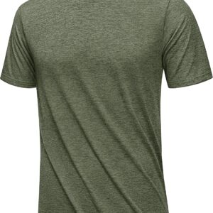 Kefitevd Männerfunktional Shirt Sports T-Shirts atmungsaktiv