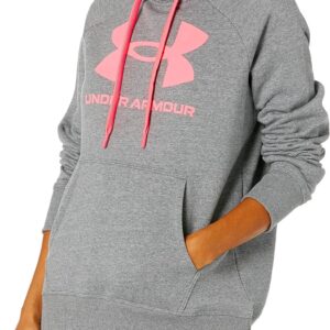Under Armour Damen Rivale Fleece Logo Hoodie Kapuzenpullover Sweatshirt