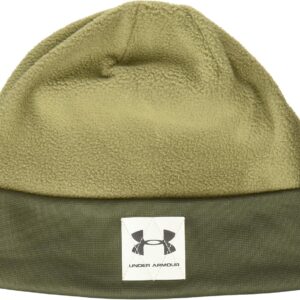 Under Armor Boy’s Uncadable Fleece Beanie Hut, grün