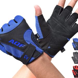 AQF -Trainingshandschuhe, Fitnesshandschuhe, ultraleichte Krafttraining, Bodybuilding, Sporthandschuhe für Gewichtheben, Training im Fitnessstudio, Kraftsport, Männer und Frauen