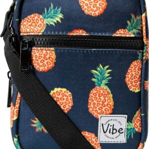 Vibe Festival Ausrüstung kleiner 5-in-1-Umhängetasche, Messenger-Tasche für Männer und Frauen, Jungen, Crossbody Cross-Tasche, Penner, Handtasche, Rucksack, Handy-Tasche