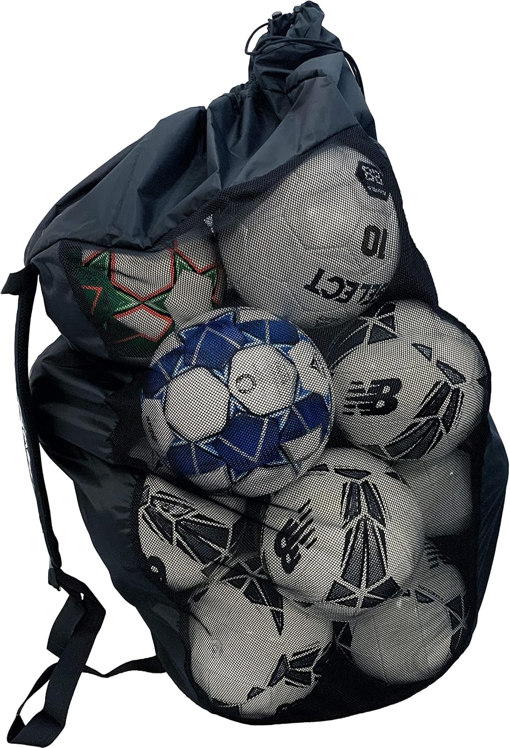 New Balance Soccer Team Ball Bag Größe 5 Schwarz – Bild 6