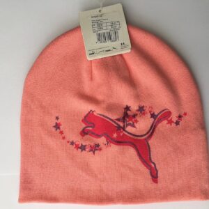 Puma Kids Graphic Beanie Hut Flamingo Pink 843282 02