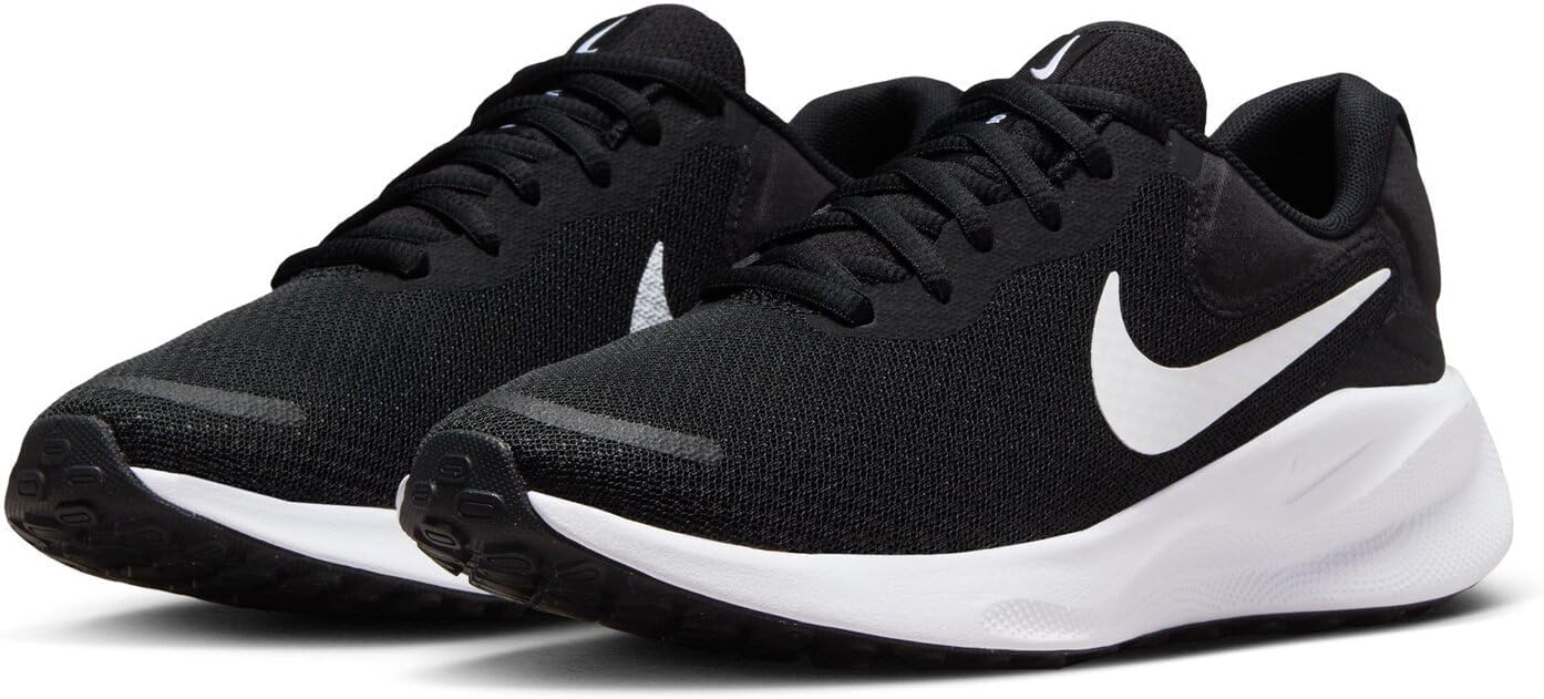 Nike Damen Revolution 7 Black/WhitesNeaker – Bild 5