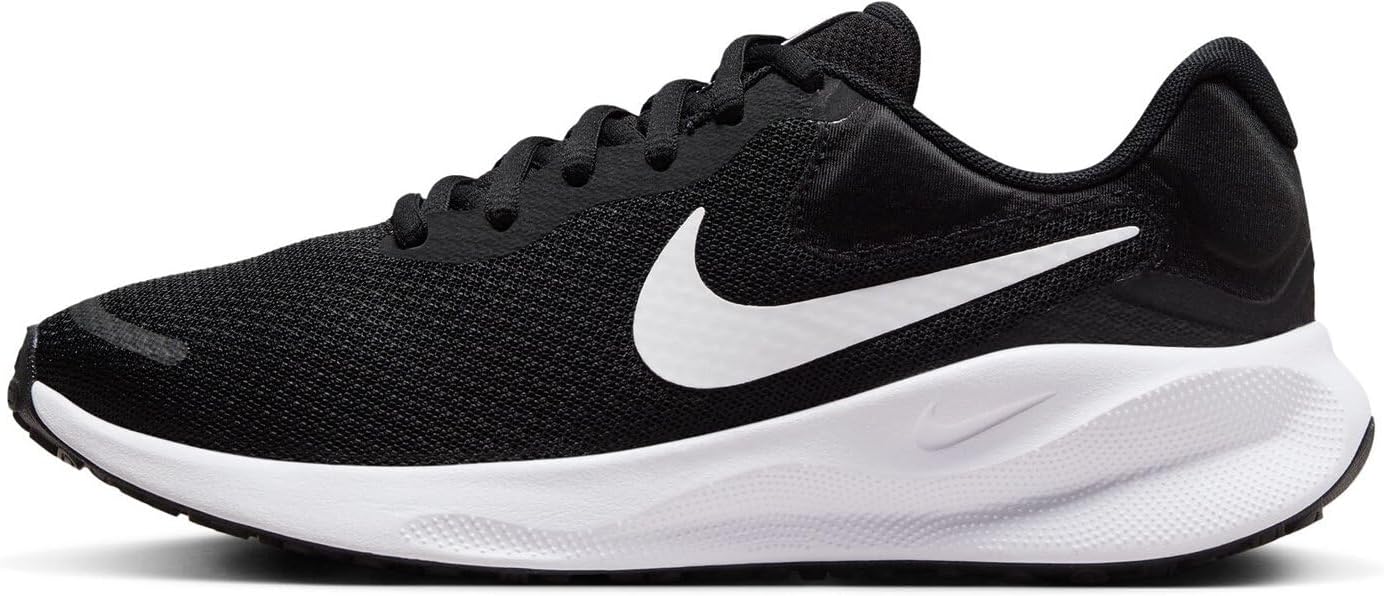 Nike Damen Revolution 7 Black/WhitesNeaker – Bild 7
