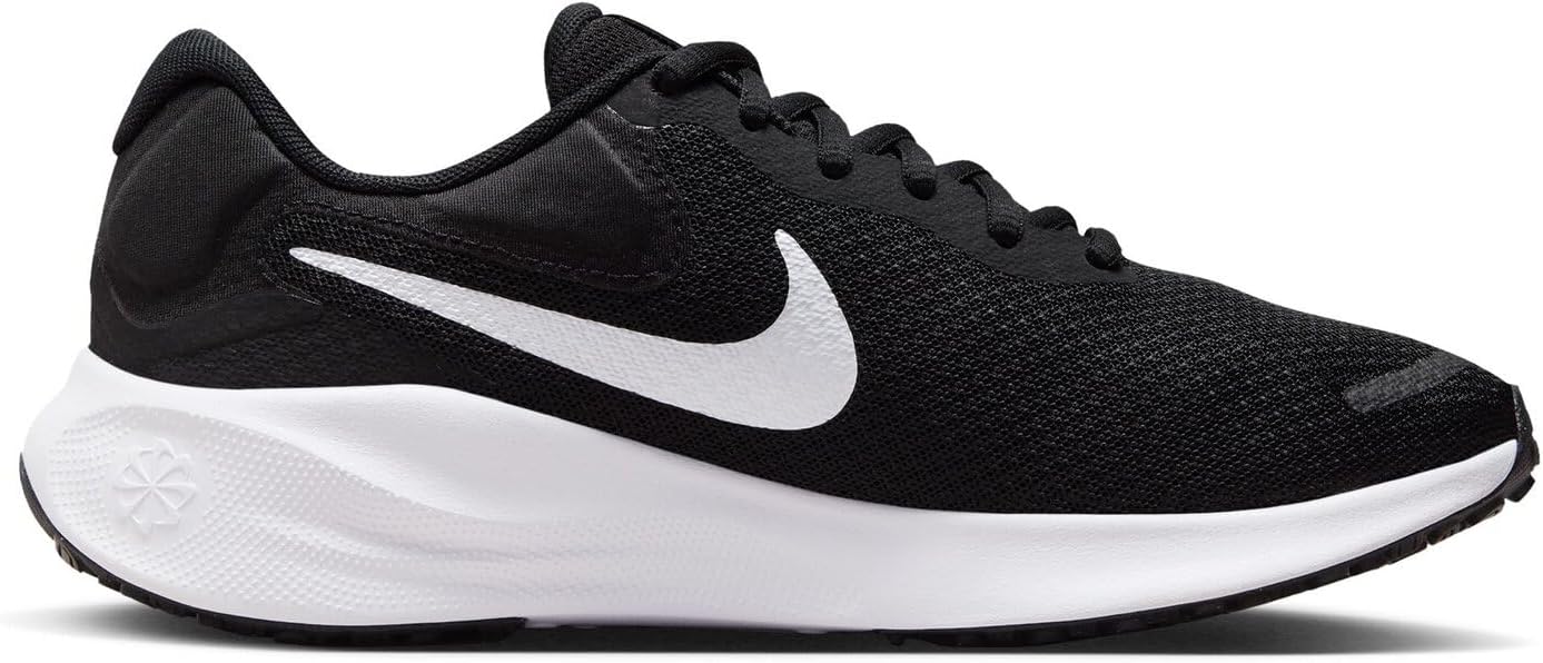 Nike Damen Revolution 7 Black/WhitesNeaker – Bild 8