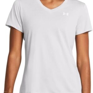 Under Armour Damen Tech Twist Kurzarm V-Ausschnitt T-Shirt